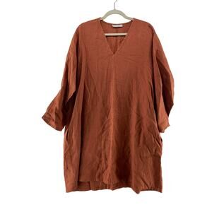 Bryn Walker Linen Dress SIze Small